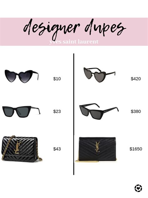 ysl 276 sunglasses dupe|Sunglasses On A Budget – Designer Dupes .